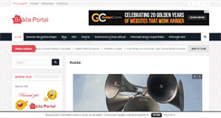 Desktop Screenshot of braila-portal.ro